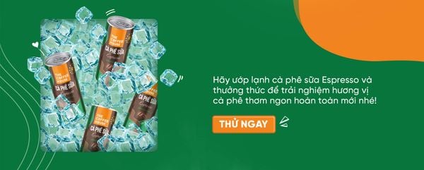 CÀ PHÊ SỮA ESPRESSO THE COFFEE HOUSE – BẬT LON BẬT VỊ NGON