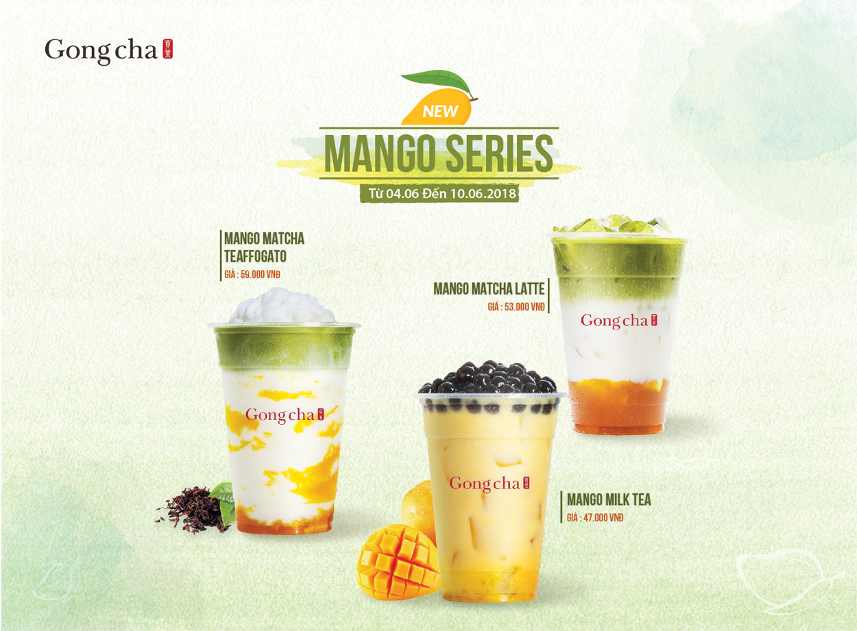 🌟 Mango Matcha Latte Gong Cha: Thức Uống Độc Đáo Nên Thử Ngay!